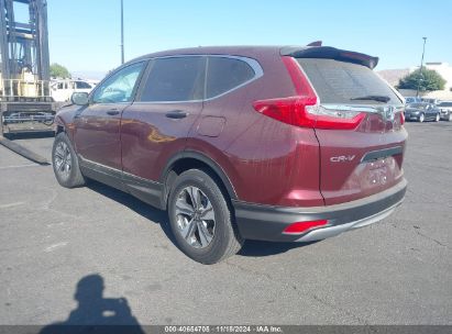 2019 HONDA CR-V LX Burgundy  Gasoline 2HKRW5H36KH415458 photo #4