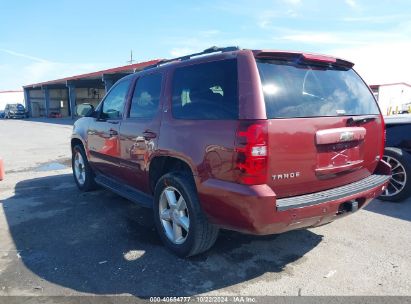 2008 CHEVROLET TAHOE LT Red  Flexible Fuel 1GNFC13088J179985 photo #4