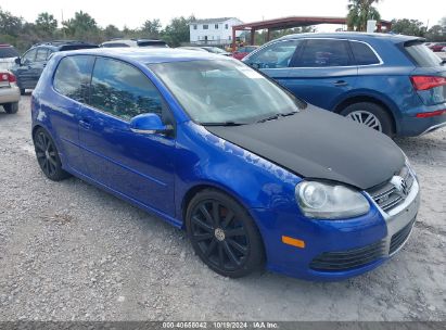 2008 VOLKSWAGEN R32 Blue  Gasoline WVWKC71K78W056227 photo #1