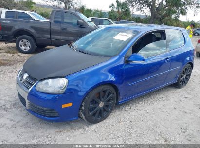 2008 VOLKSWAGEN R32 Blue  Gasoline WVWKC71K78W056227 photo #3