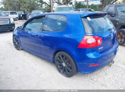 2008 VOLKSWAGEN R32 Blue  Gasoline WVWKC71K78W056227 photo #4