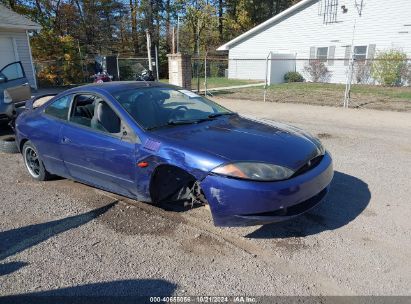 1999 MERCURY COUGAR V6 Blue  Gasoline 1ZWFT61L9X5663781 photo #1