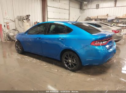 2016 DODGE DART SE Blue  Gasoline 1C3CDFAAXGD592252 photo #4