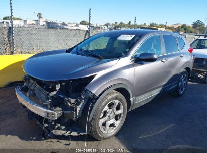 2017 HONDA CR-V EX Gray  Gasoline 7FARW1H57HE010747 photo #3