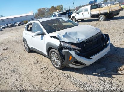 2018 HYUNDAI KONA SEL White  Gasoline KM8K2CAAXJU146990 photo #1