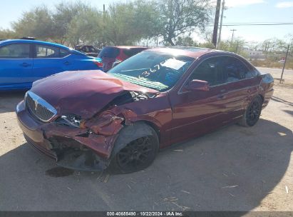 2003 LINCOLN LS V6 Maroon  Gasoline 1LNHM86S23Y689152 photo #3