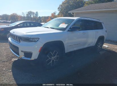 2023 JEEP GRAND CHEROKEE L LIMITED 4X4 White  Gasoline 1C4RJKBG5P8853807 photo #3