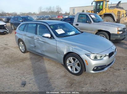 2018 BMW 330I XDRIVE Silver  Gasoline WBA8K3C59JA369437 photo #1