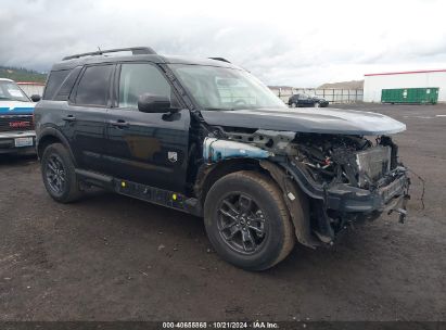 2021 FORD BRONCO SPORT BIG BEND Black  Gasoline 3FMCR9B68MRB37391 photo #1