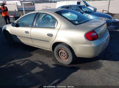 2003 DODGE NEON SE Gold  Gasoline 1B3ES26C83D109981 photo #4