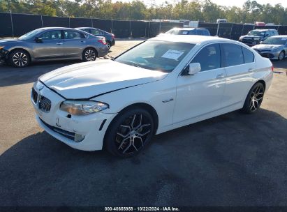 2011 BMW 528I White  Gasoline WBAFR1C56BC746982 photo #3