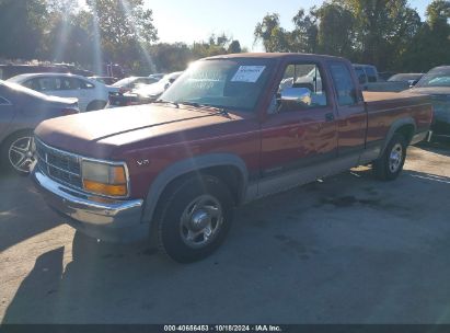 1995 DODGE DAKOTA Burgundy  Gasoline 1B7GL23X8SS333239 photo #3