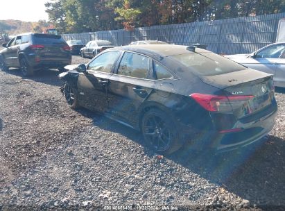 2022 HONDA CIVIC SPORT Black  Gasoline 2HGFE2F52NH565817 photo #4