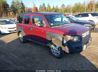 2008 HONDA ELEMENT LX Maroon  Gasoline 5J6YH28378L010518 photo #1