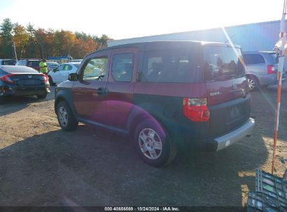 2008 HONDA ELEMENT LX Maroon  Gasoline 5J6YH28378L010518 photo #4