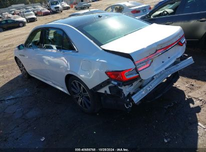 2017 LINCOLN CONTINENTAL RESERVE White  Gasoline 1LN6L9RP0H5636417 photo #4