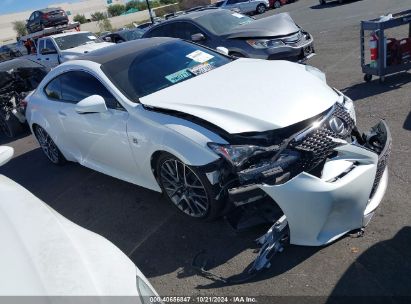 2015 LEXUS RC 350 White  Gasoline JTHHE5BC8F5009063 photo #1