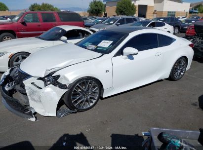 2015 LEXUS RC 350 White  Gasoline JTHHE5BC8F5009063 photo #3