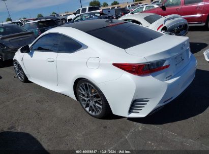 2015 LEXUS RC 350 White  Gasoline JTHHE5BC8F5009063 photo #4