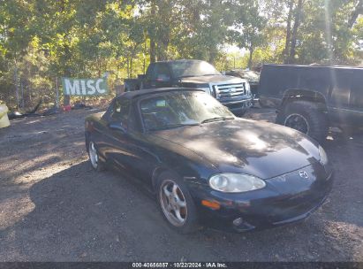 2002 MAZDA MX-5 MIATA CLOTH/LS/SE Black  Gasoline JM1NB353820222549 photo #1