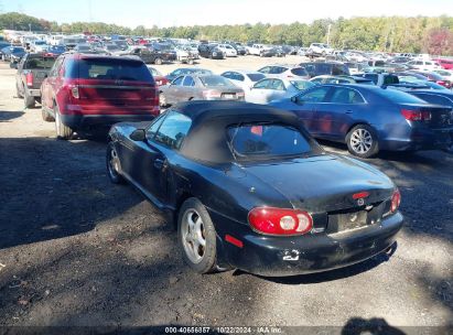 2002 MAZDA MX-5 MIATA CLOTH/LS/SE Black  Gasoline JM1NB353820222549 photo #4