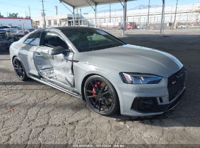 2018 AUDI RS 5 2.9T Gray  Gasoline WUAPWAF54JA904194 photo #1