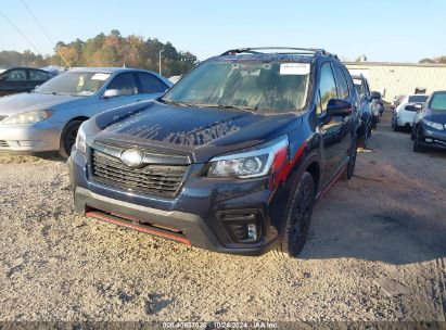 2019 SUBARU FORESTER SPORT Dark Blue  Gasoline JACDJ58XX17J07691 photo #3