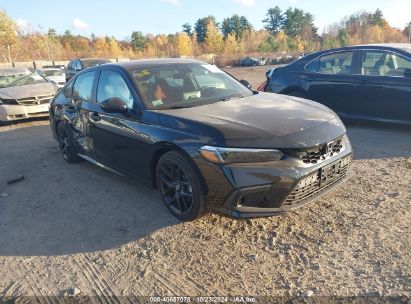 2024 HONDA CIVIC SI SEDAN Black  Gasoline 2HGFE1E55RH475840 photo #1