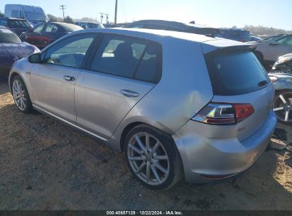 2016 VOLKSWAGEN GOLF GTI S 4-DOOR Silver  Gasoline 3VW5T7AU7GM016630 photo #4