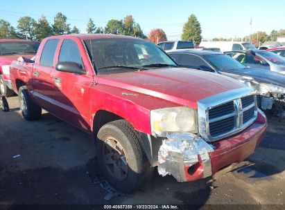 2006 DODGE DAKOTA SLT Burgundy  Gasoline 1D7HE48NX6S632650 photo #1