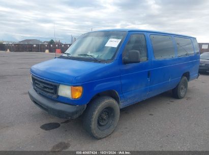 2007 FORD E-350 SUPER DUTY XL/XLT Blue  Gasoline 1FBSS31LX7DA47136 photo #3