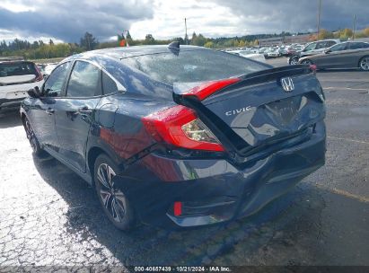 2016 HONDA CIVIC EX-T Gray  Gasoline 19XFC1F31GE223075 photo #4