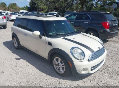 2013 MINI CLUBMAN COOPER Beige  Gasoline WMWZF3C57DT571338 photo #1