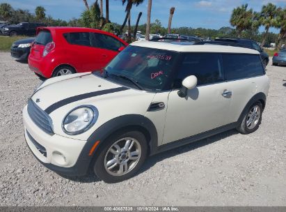 2013 MINI CLUBMAN COOPER Beige  Gasoline WMWZF3C57DT571338 photo #3