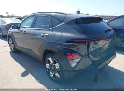 2024 HYUNDAI KONA SEL Gray  Gasoline KM8HB3ABXRU182032 photo #4