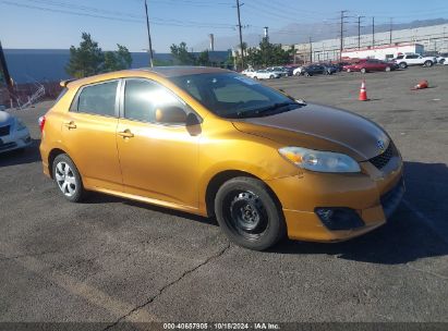 2010 TOYOTA MATRIX S Orange  Gasoline 2T1KE4EE0AC041404 photo #1