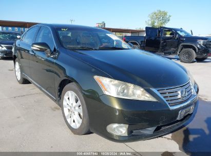 2010 LEXUS ES 350 Black  Gasoline JTHBK1EG2A2355397 photo #1