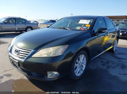 2010 LEXUS ES 350 Black  Gasoline JTHBK1EG2A2355397 photo #3