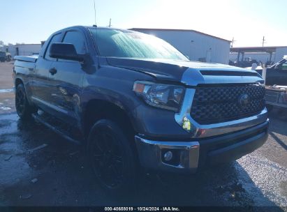 2018 TOYOTA TUNDRA SR5 4.6L V8 Gray  Gasoline 5TFRM5F16JX127532 photo #1