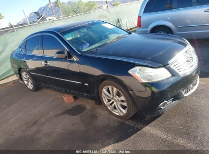 2008 INFINITI M35 Black sedan 4d gas JNKAY01E28M601548 photo #1