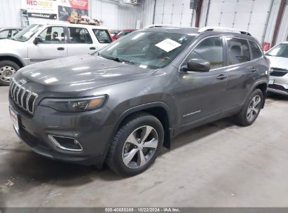 2019 JEEP CHEROKEE LIMITED 4X4 Gray  Flexible Fuel 1C4PJMDX4KD459103 photo #3