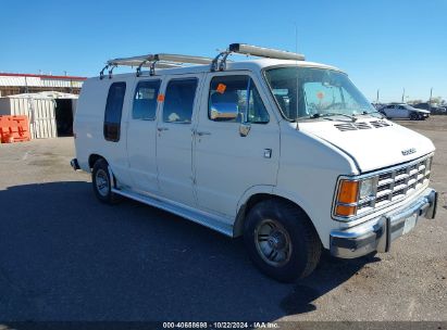 1990 DODGE RAM VAN B250 White  Gasoline 2B6HB21Y1LK763486 photo #1