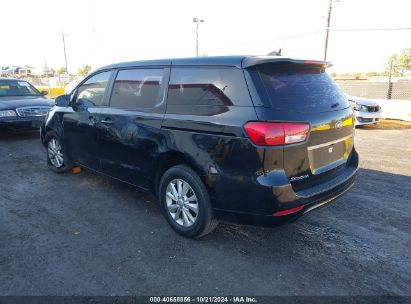 2016 KIA SEDONA L Black  Gasoline KNDMA5C15G6151214 photo #4