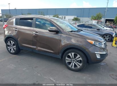 2011 KIA SPORTAGE EX Brown  Gasoline KNDPCCA20B7025112 photo #1