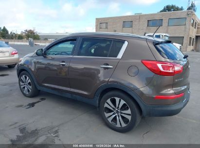 2011 KIA SPORTAGE EX Brown  Gasoline KNDPCCA20B7025112 photo #4