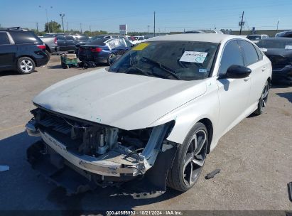 2022 HONDA ACCORD SPORT White  Gasoline JTJBM7FX6E5066196 photo #3