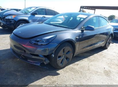 2023 TESLA MODEL 3 REAR-WHEEL DRIVE Gray  Electric 5YJ3E1EA3PF382851 photo #3