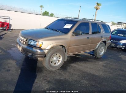 2002 ISUZU RODEO LS 3.2L V6/LSE 3.2L V6/S 3.2L V6 Gold  Gasoline 4S2CK58W524341293 photo #3