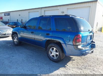 2005 CHEVROLET TRAILBLAZER LS Blue  Gasoline 1GNDS13SX52119840 photo #4