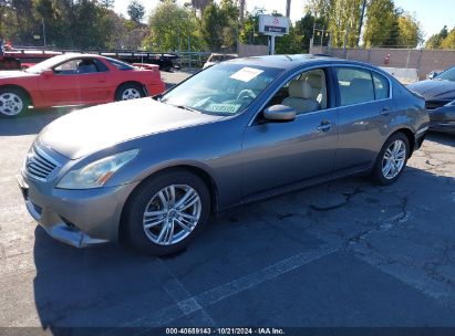 2012 INFINITI G25 JOURNEY Gray  Gasoline JN1DV6AP1CM812280 photo #3